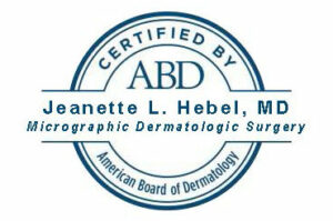 Jeanette L. Hebel, MD, FAAD Dermatology Associates of Lancaster